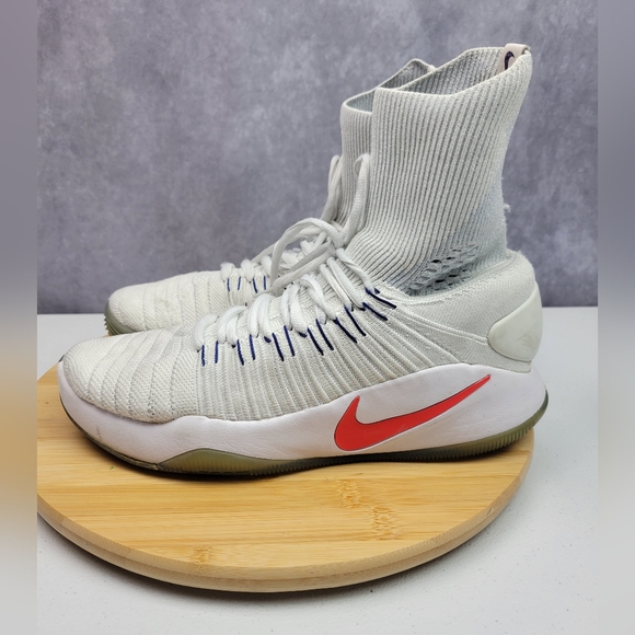 Nike Hyperdunk Flyknit USA Sneakers Mens 9.5 - Picture 3 of 13